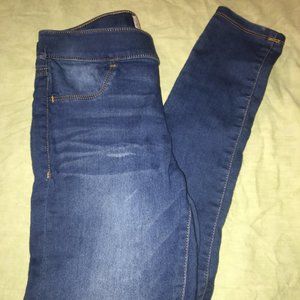 Dark denim jeans for girls